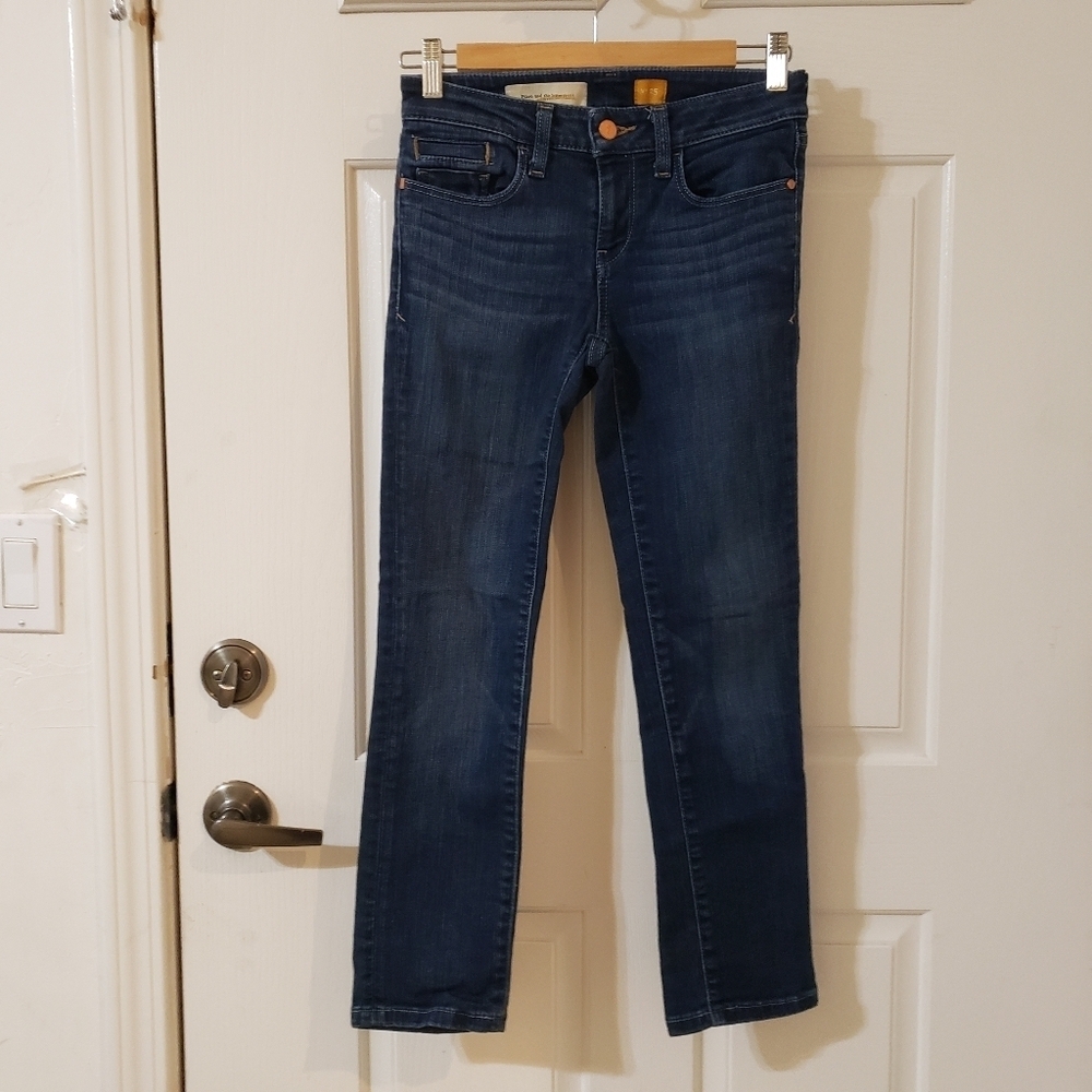 Pilcro and the Letterpress Indigo Straight Leg Jeans